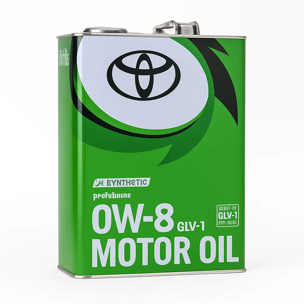 TOYOTA 0W-8 Full Synthetic Engine Oil (Japan)