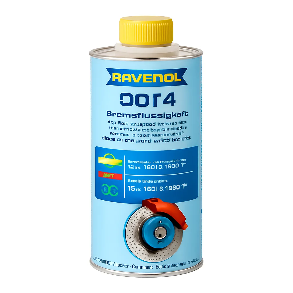 RAVENOL DOT 4 BRAKE & CLUTCH OIL (500ml)