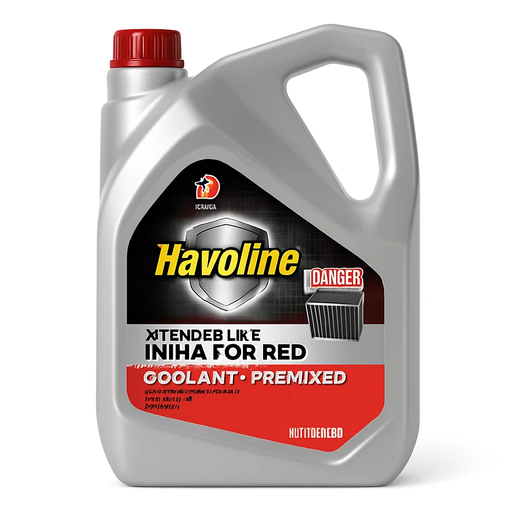 Havoline Premix Coolant - Red 4L