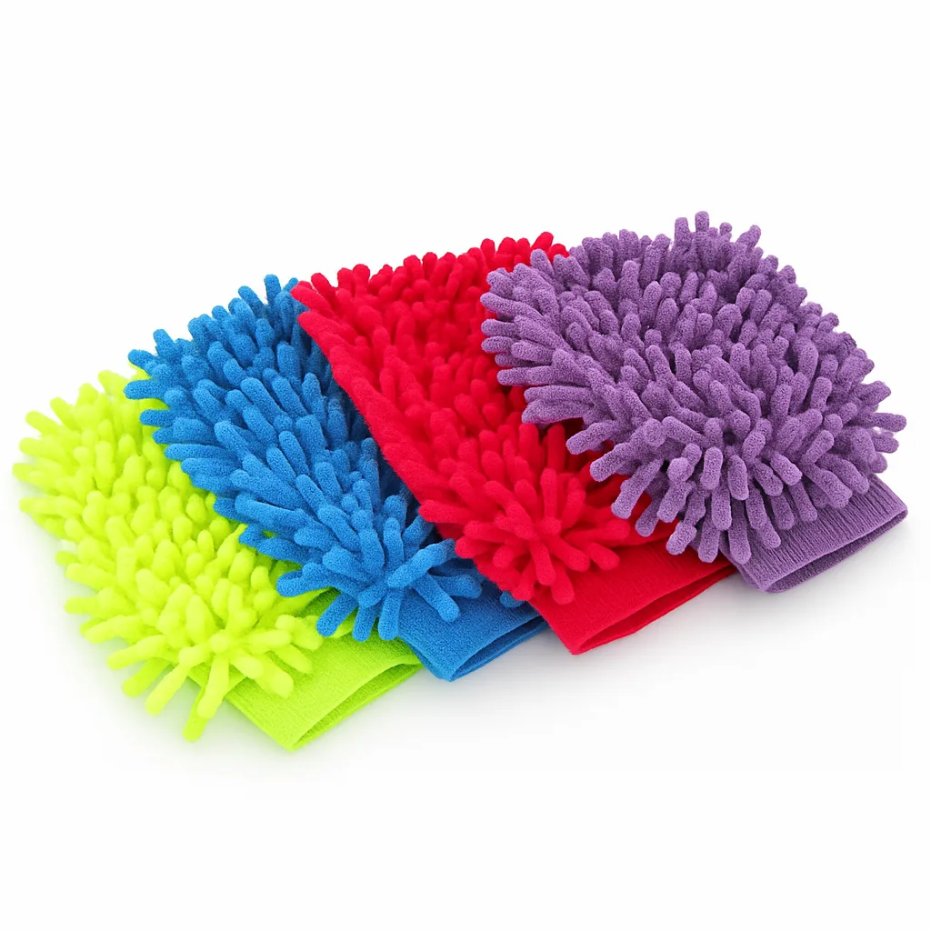 MICROFIBER HAND MITTS