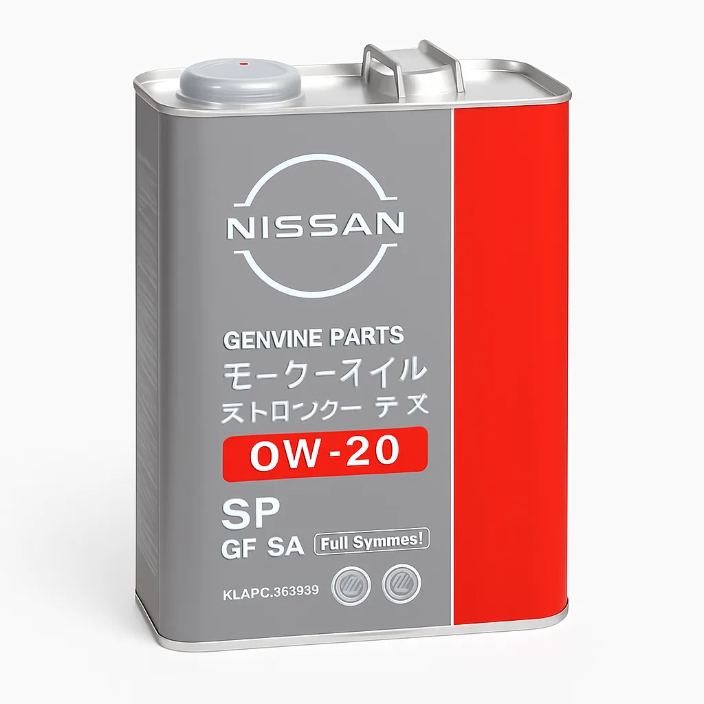 Nissan 0W-20 Synthetic - 4L