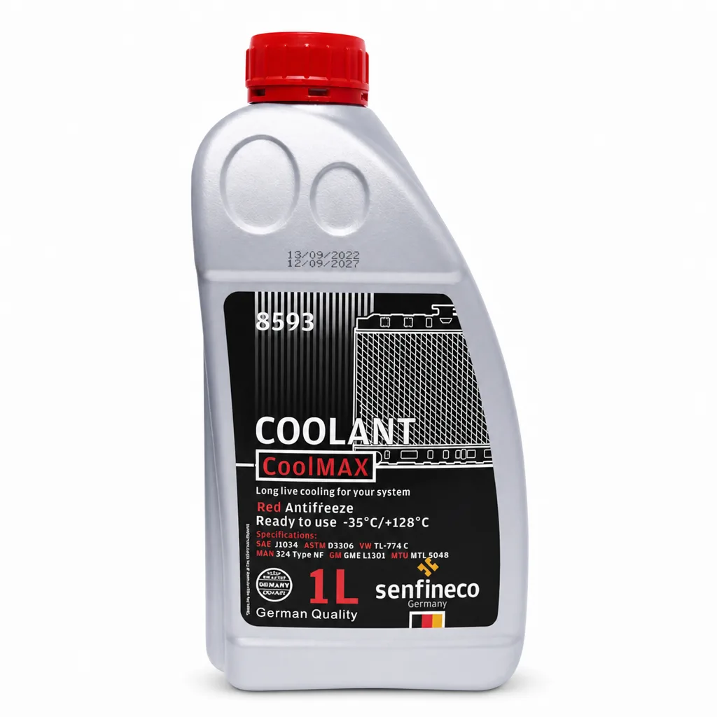 SENFINECO Premix Coolant (Red) - 1L