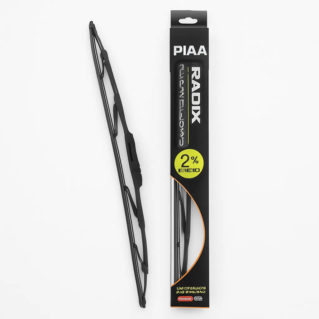 PIAA Radix 26 inch U-hook (Metal Frame Silicone wiper blades)
