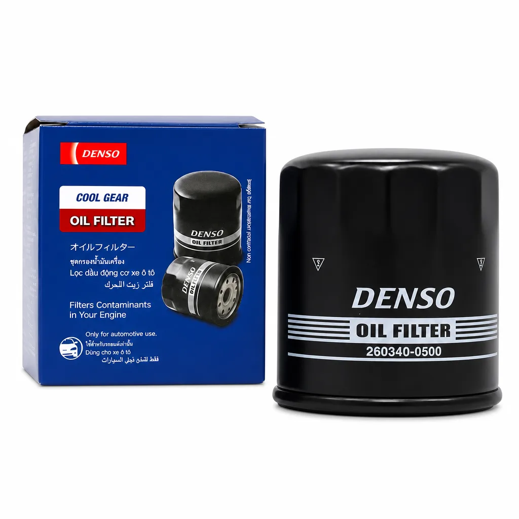 DENSO Oil Filter 260340-0500 For Toyota