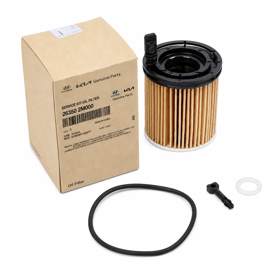 Hyundai 26350 2M000 genuine oil filter