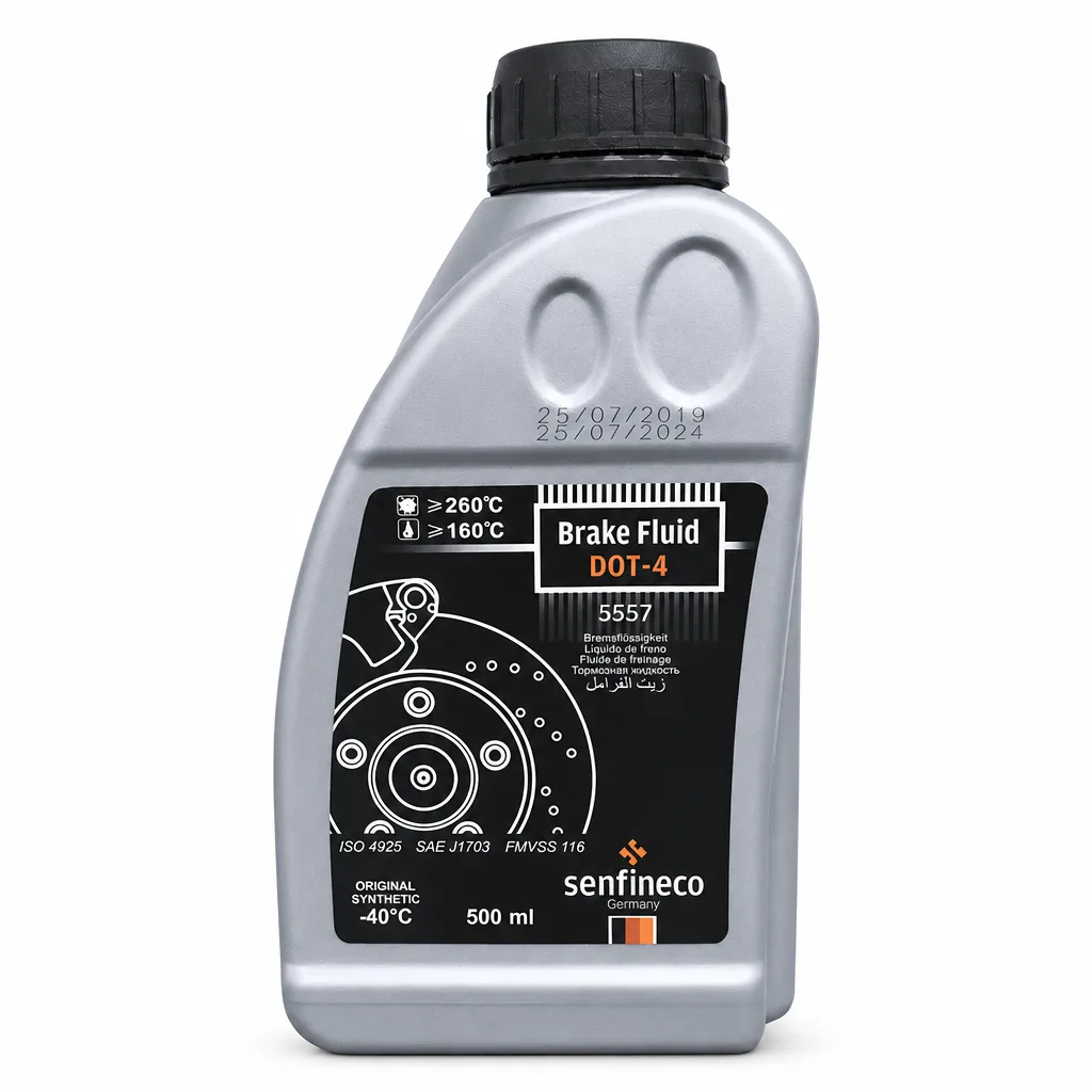 SENFINECO DOT 4 Brake Fluid (500ml)- Germany