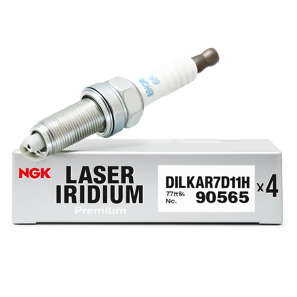 NGK Laser Iridium DILKAR7D11H Spark Plug for Nissan Xtrail (HNT32)- 1pc